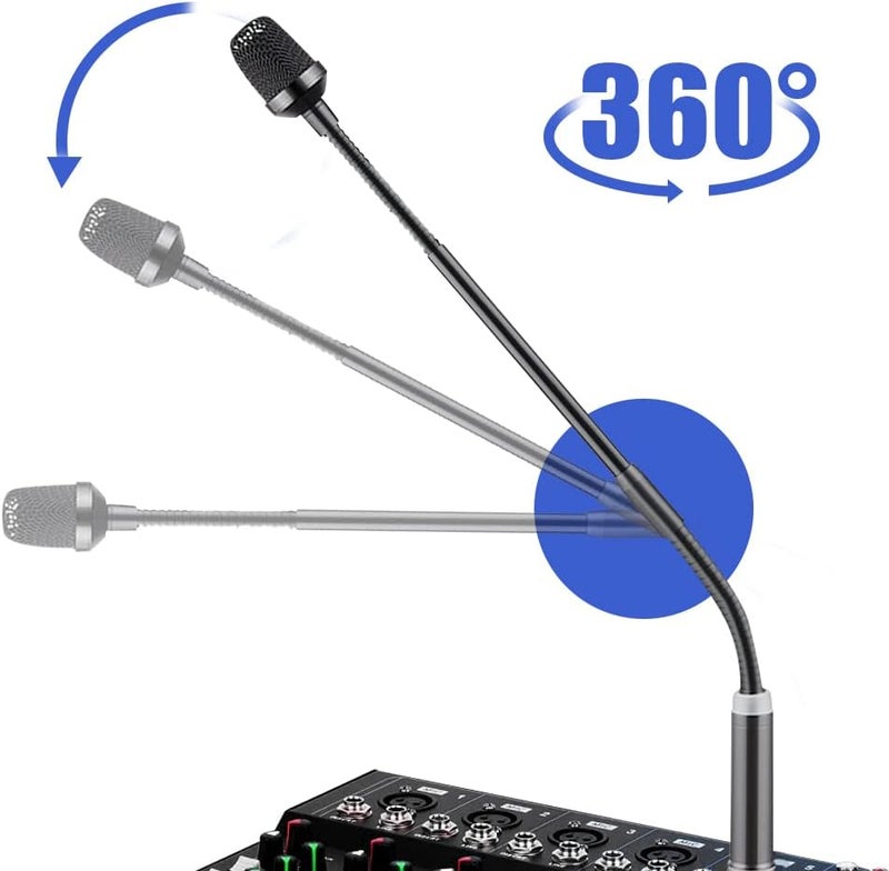 micfuns Professional Dynamic bob Barker Microphone for DJ Mixer Dedicated Disc Shouting Microphone KTV Bar Gooseneck Mic - Image 5